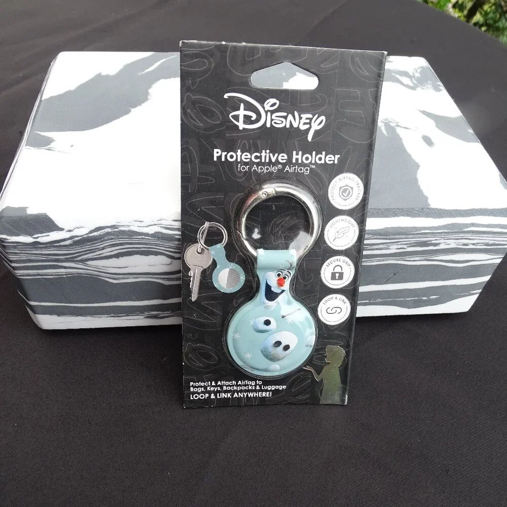 Disney Olaf Frozen Protective Holder For Apple AirTag Holder